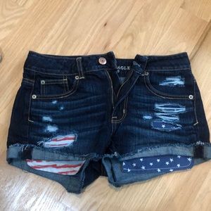 American Eagle denim shorts